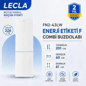 Lecla Refrigerator FN2-43LW-COMBI